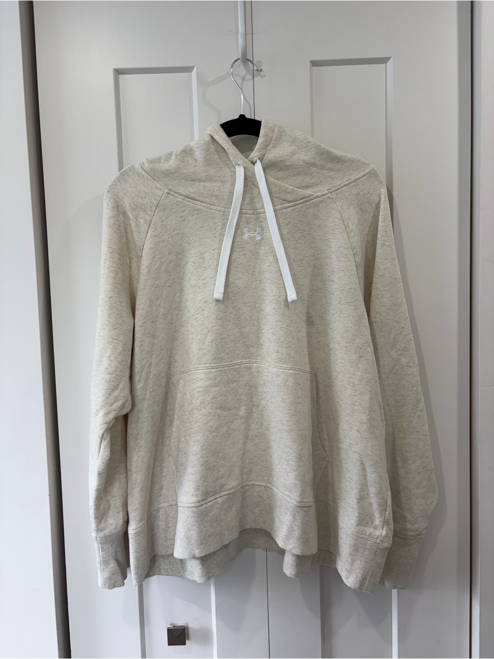 Under Armour Cream Hooded Sweatshirt